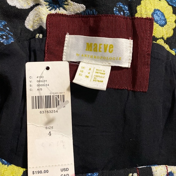 Anthropologie Floral Midi - Picture 9 of 9